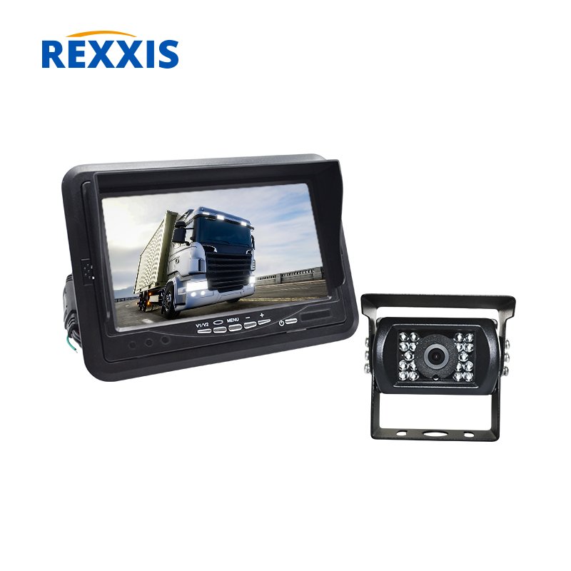 7-inch Car Surveillance Camera system LCD rear view monitor AV input bus truck camera