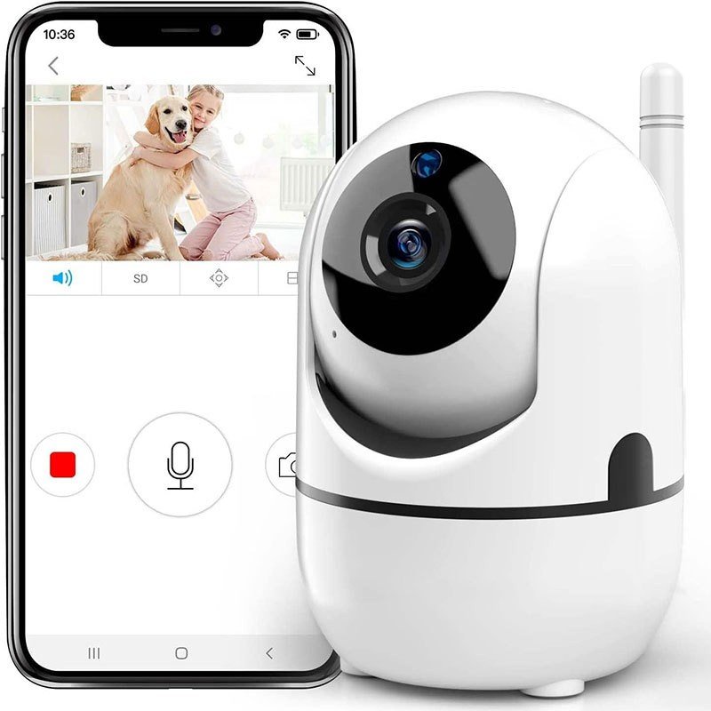 Hot sale 360 Degree Smart Home Security Camera AI Human Detection Night Vision Webcam