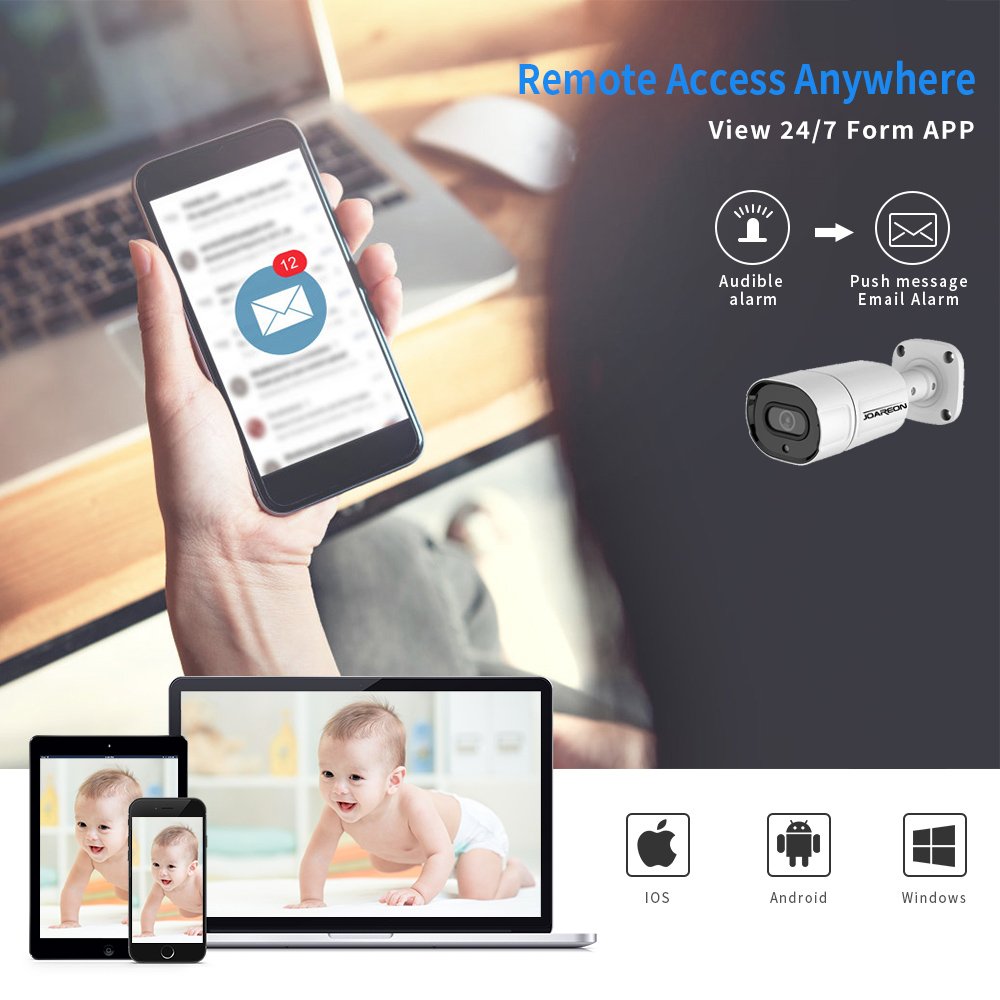 Home Security CCTV System Cctv Camera 5MP Kit Full HD Outdoor Waterproof Camera 8ch DVR Kit Combo