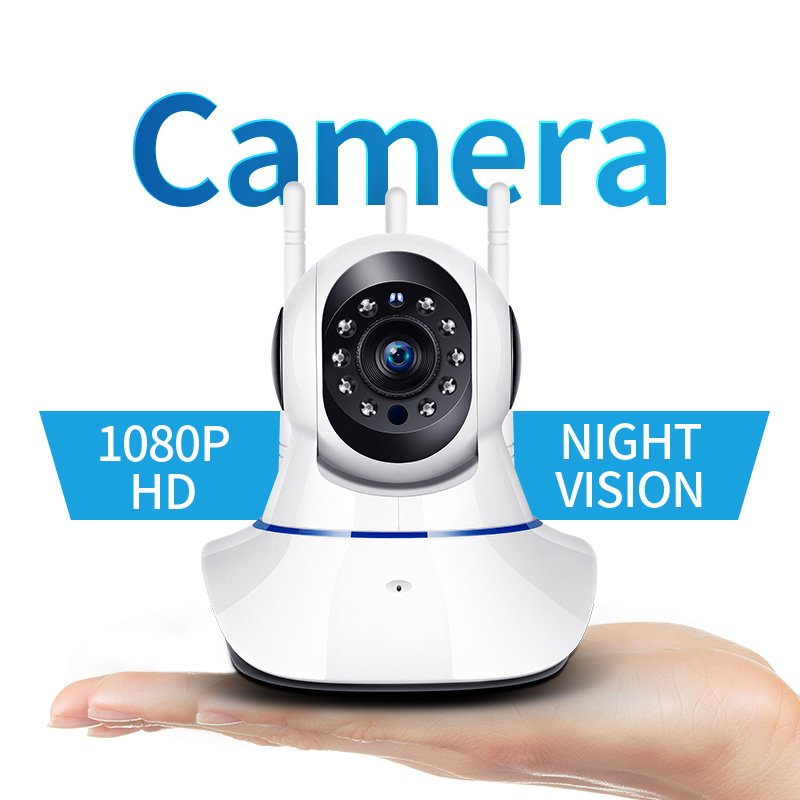 Factory Price Q5 V380 Pro Wifi Camera Wireless WiFi Baby Camera 3 Antennas Smart Home Security CCTV IP Camera De Surveillance