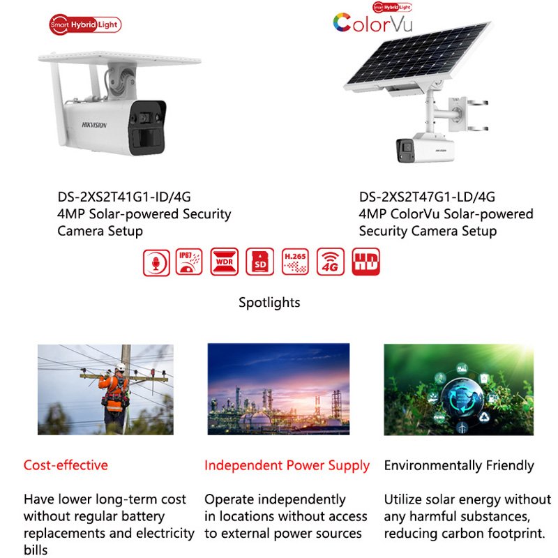 deep learning human and vehicle targets 8MP 4K ColorVu Fixed Bullet Network 4G Camera DS-2XS6A87G1-LS/4G