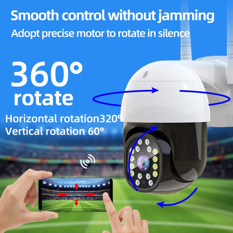 Factory price CCTV Smart Camera Network Camera Wireless 360 Hd Night Vision Wifi Waterproof Camera