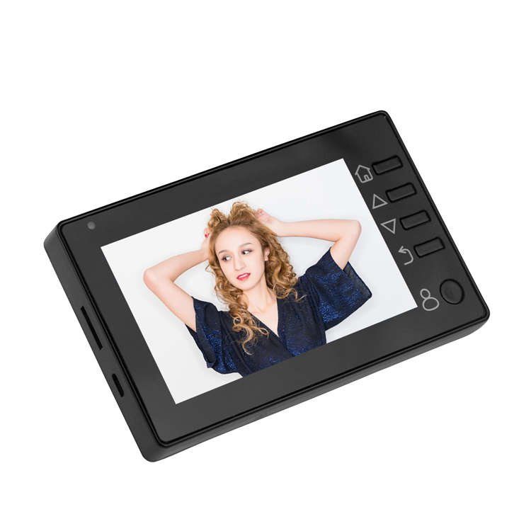 Hot selling hidden camera surveillance system photo & video monitoring video recording 4.3 inch smart door viewer