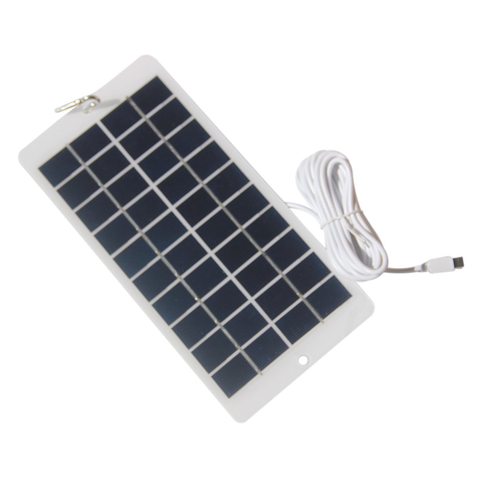 Wholesale Portable 4.5W Solar Charger for Cell Phone Type-C Solar Mobile Power Charge