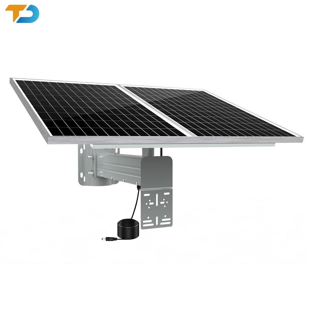 TecDeft fACTORY 12V 100W 00AH Low Temperature Lifepo4 Battery 4G Solar Power for camera solar energy system