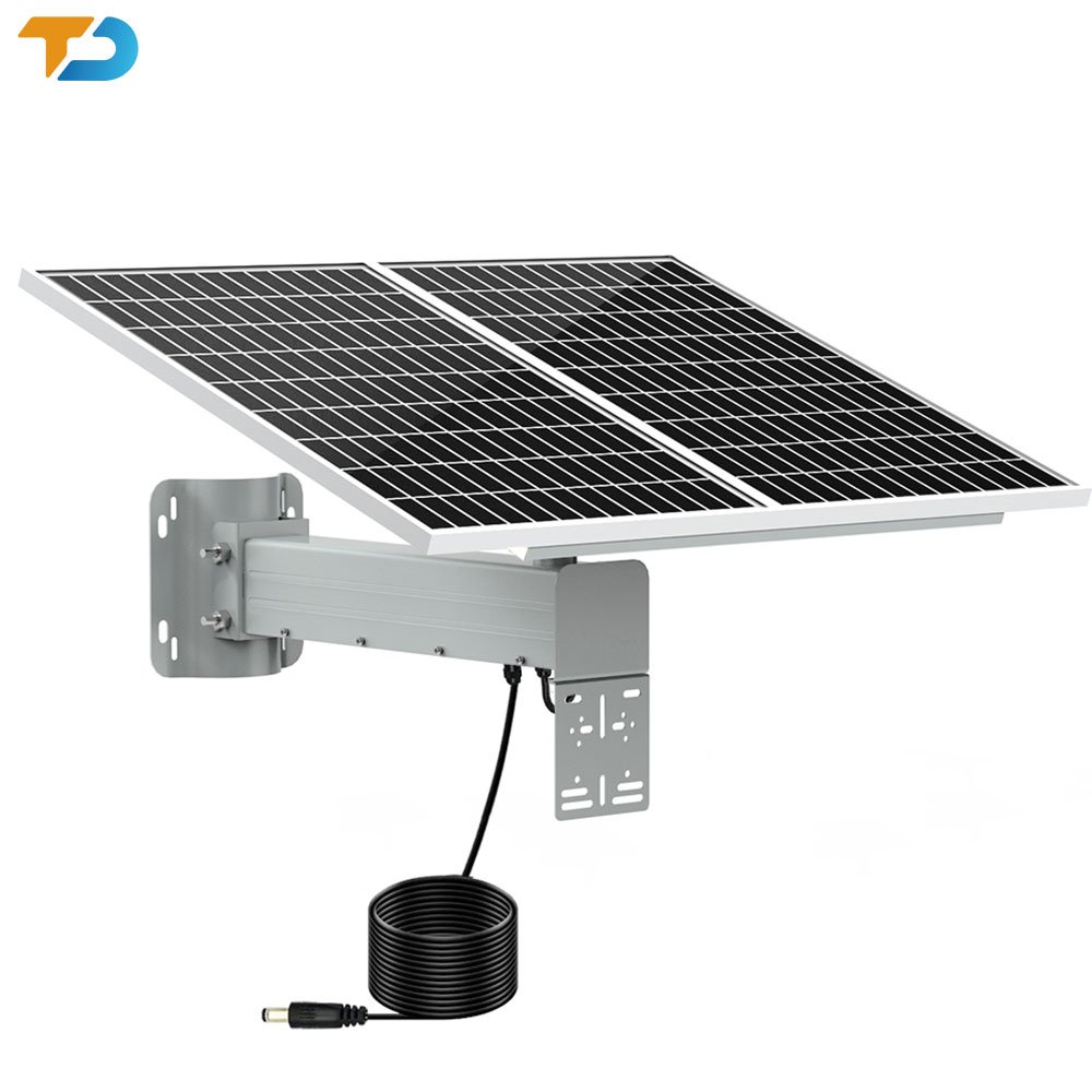 TecDeft fACTORY 12V 100W 00AH Low Temperature Lifepo4 Battery 4G Solar Power for camera solar energy system