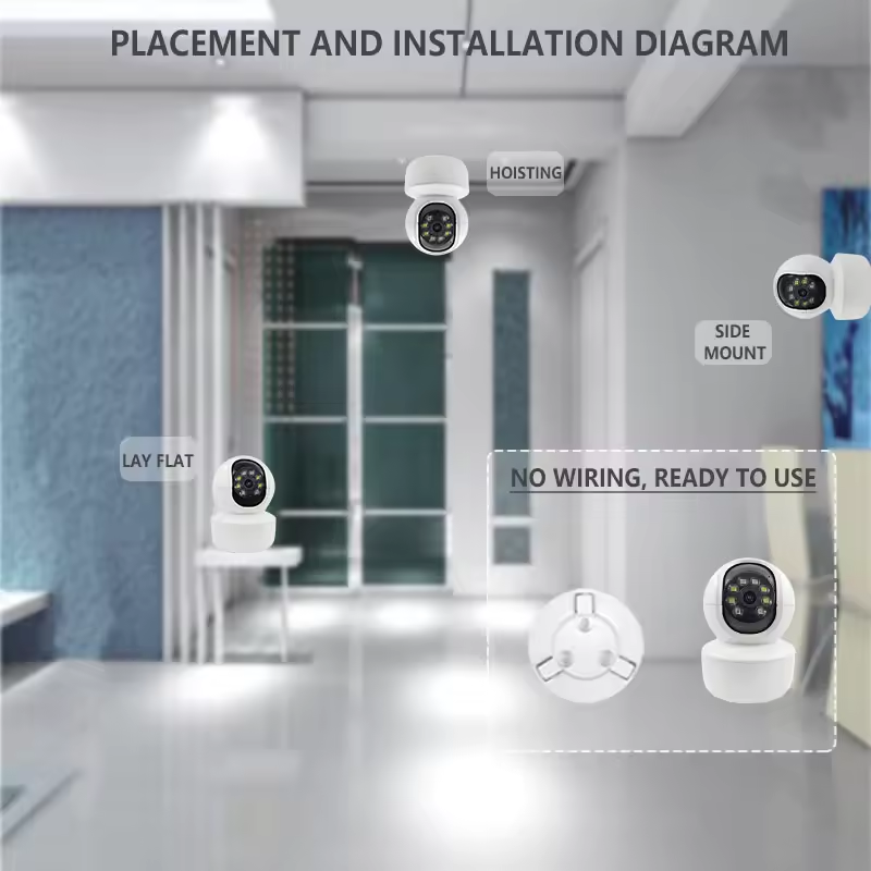 2024 YZ 6500 WIFI 2MP 1080P Outdoor XMeye IP Camera 24LED Night Vision Waterproof Security Bullet CCTV Camera P2P Security Cam