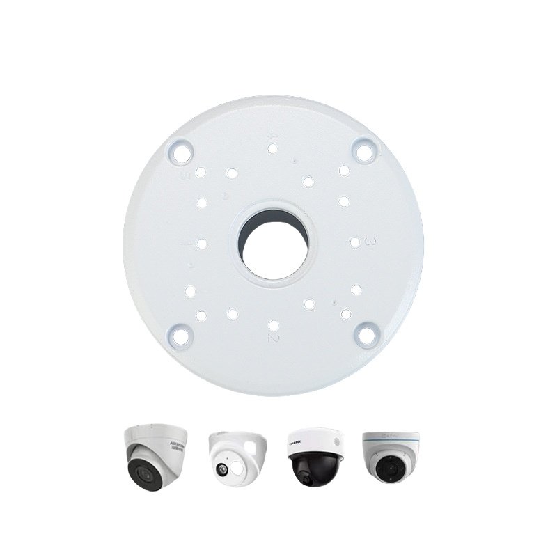 Monitoring Dome Bracket Plastic Ceiling Dome Bracket Concealed Wire Bracket Round Dome Power Supply Concealed Wire Box