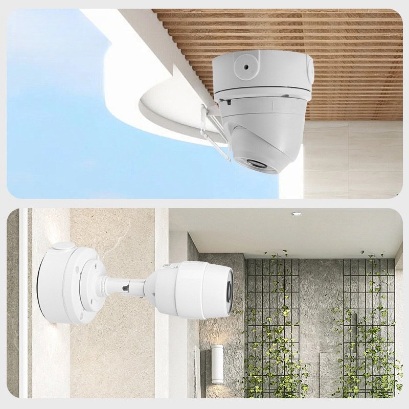 Monitoring Dome Bracket Plastic Ceiling Dome Bracket Concealed Wire Bracket Round Dome Power Supply Concealed Wire Box
