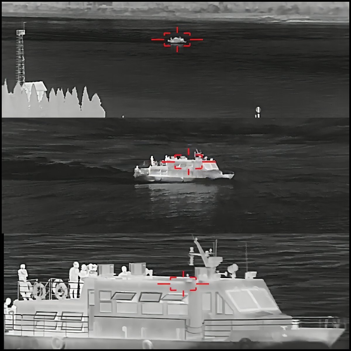 Factory direct sale T shape dual sensor ptz long range thermal camera for vehicle system