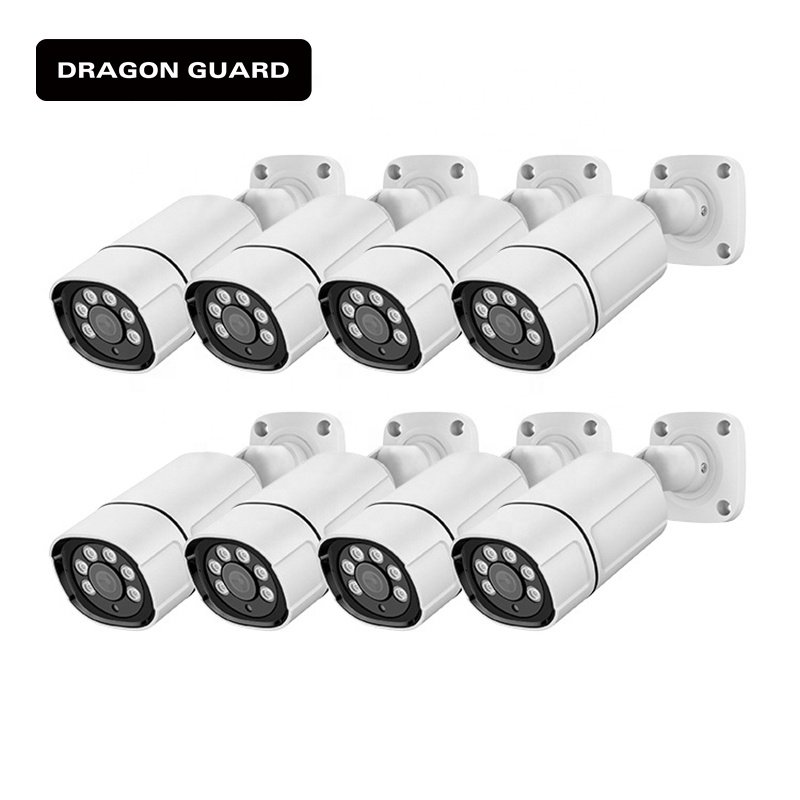 DRAGON GUARD 4K 8channel 8mp Security Camera System Outdoor Home Poe Nvr Kit Cctv Ip Cameras Surveillance Security Camera System