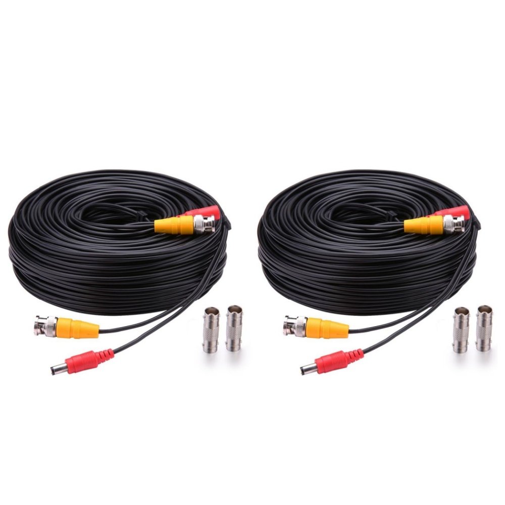 Security Camera Cable All-in-One BNC Video Power Cables BNC Extension Wire Cord for CCTV cable Camera DVR Security