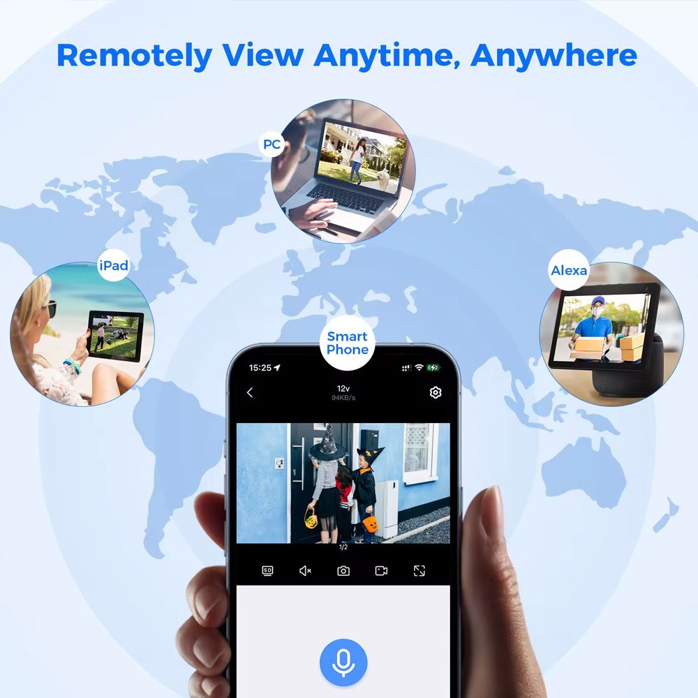 5MP AI Security Camera Night Vision 300W HD Smart PTZ Indoor Remote Monitoring Industrial Network 4G Factories Schools