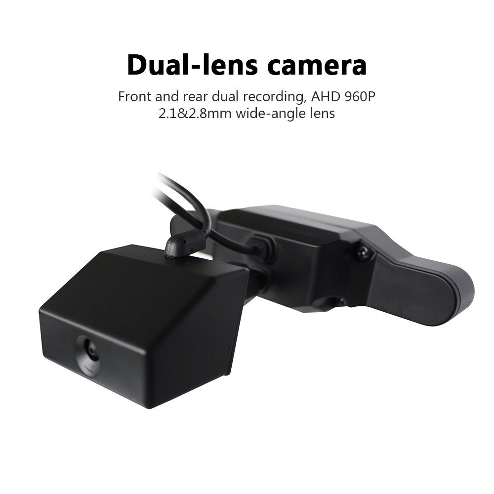 Taxi Dual Lens Video Recorder Dash Cam Rearview Camera for MDVR System