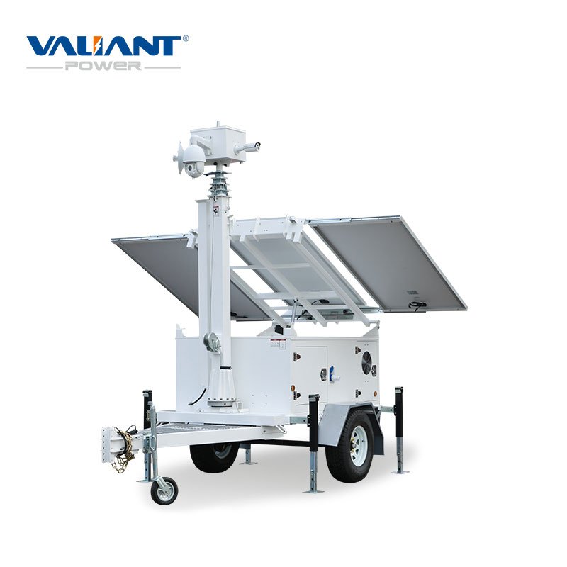 High Resolution Weatherproof portable video surveillance systems with IR Night Vision