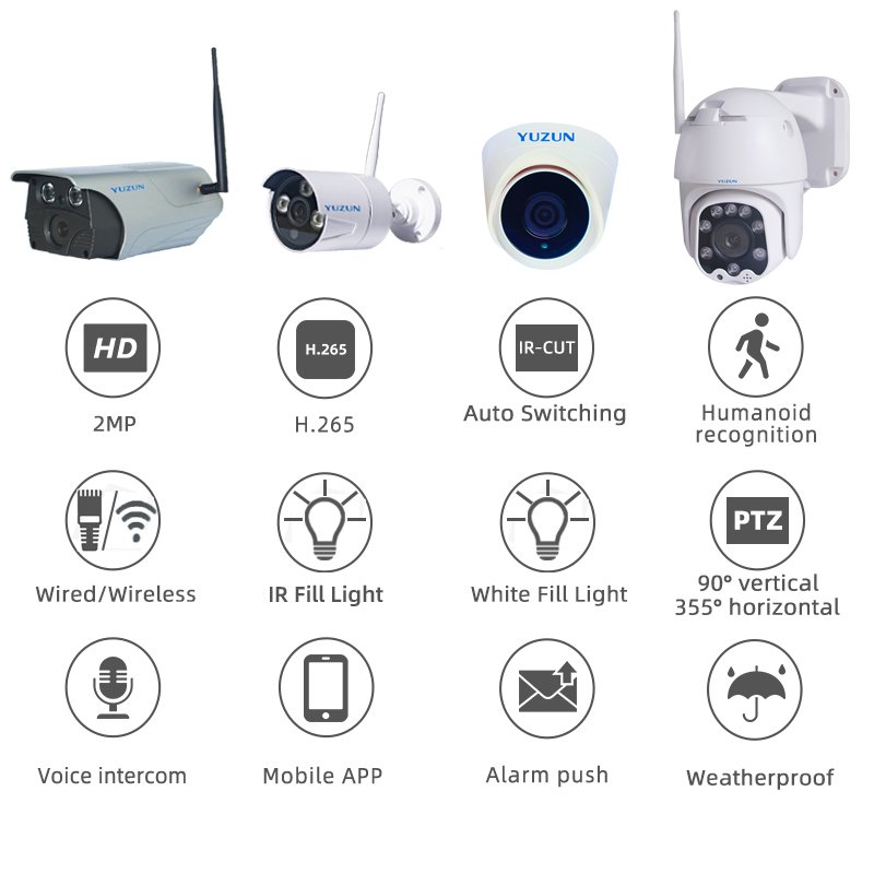 Surveillance Products Wireless Camera Systems Wireless Cctv Security Wireless 1080P Wifi NVR Kit CCTV Camera CCTV System