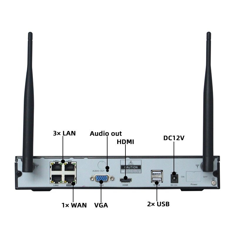 Surveillance Products Wireless Camera Systems Wireless Cctv Security Wireless 1080P Wifi NVR Kit CCTV Camera CCTV System