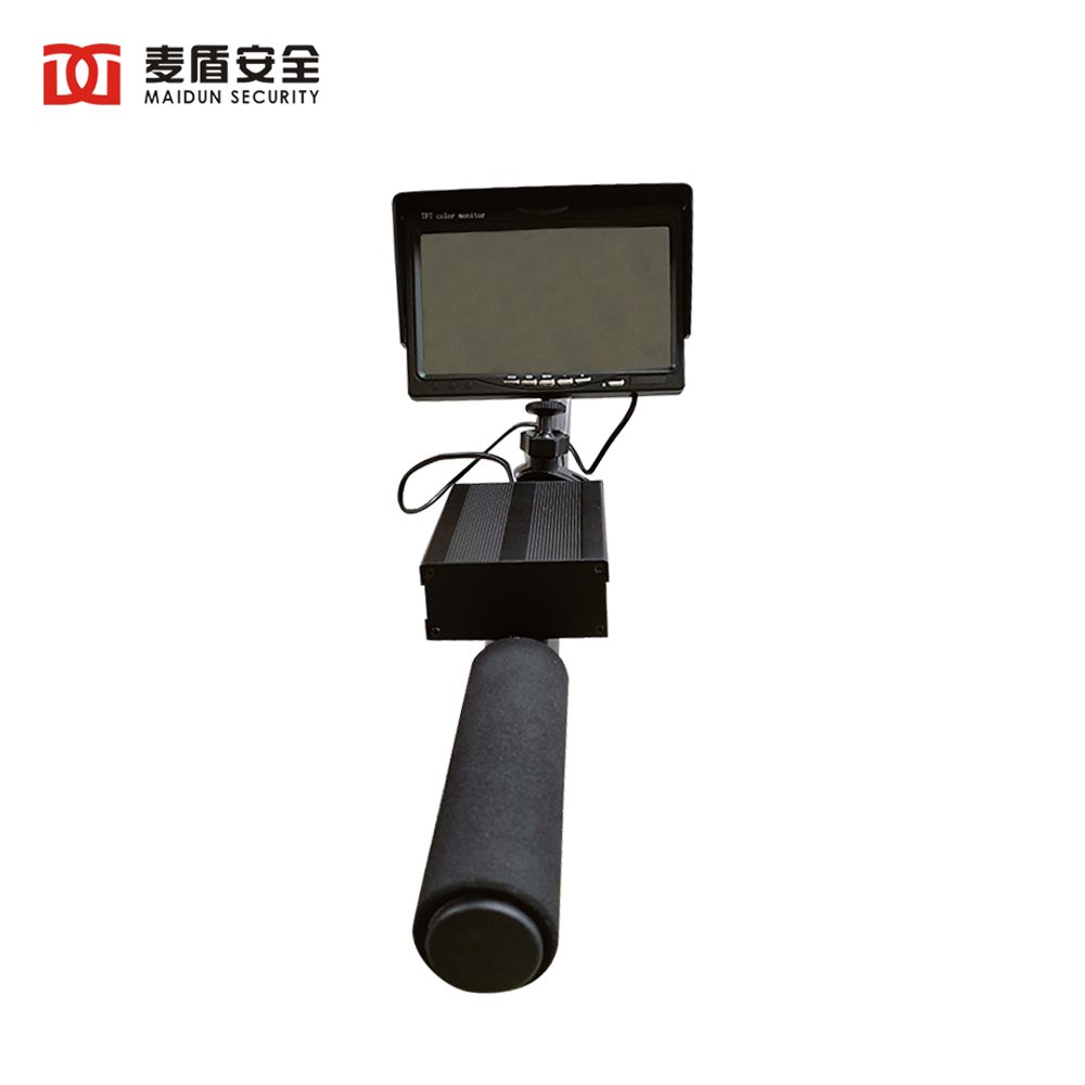 Miroir d'inspection portable sous vehicle Miroir d'inspection telescopique a LED Miroir de recherche sous vehicle avec camera