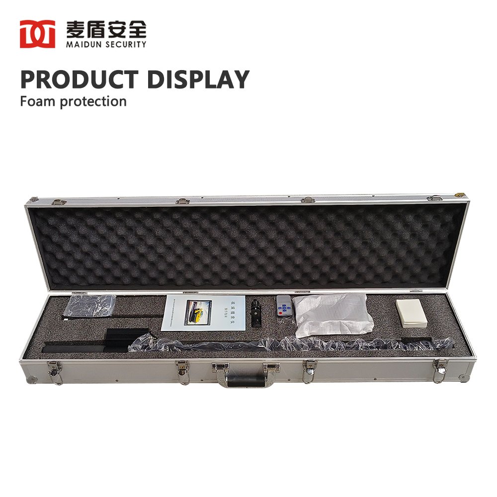 Miroir d'inspection portable sous vehicle Miroir d'inspection telescopique a LED Miroir de recherche sous vehicle avec camera