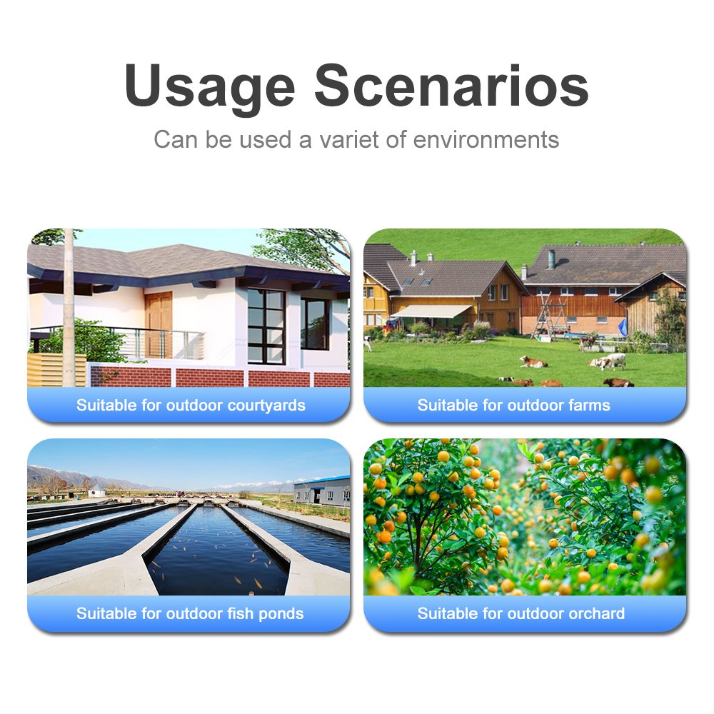 Protect Your Home or Business Outdoor Monitoring High-Tech Smart 4G Smart Security Outdoor Camera System