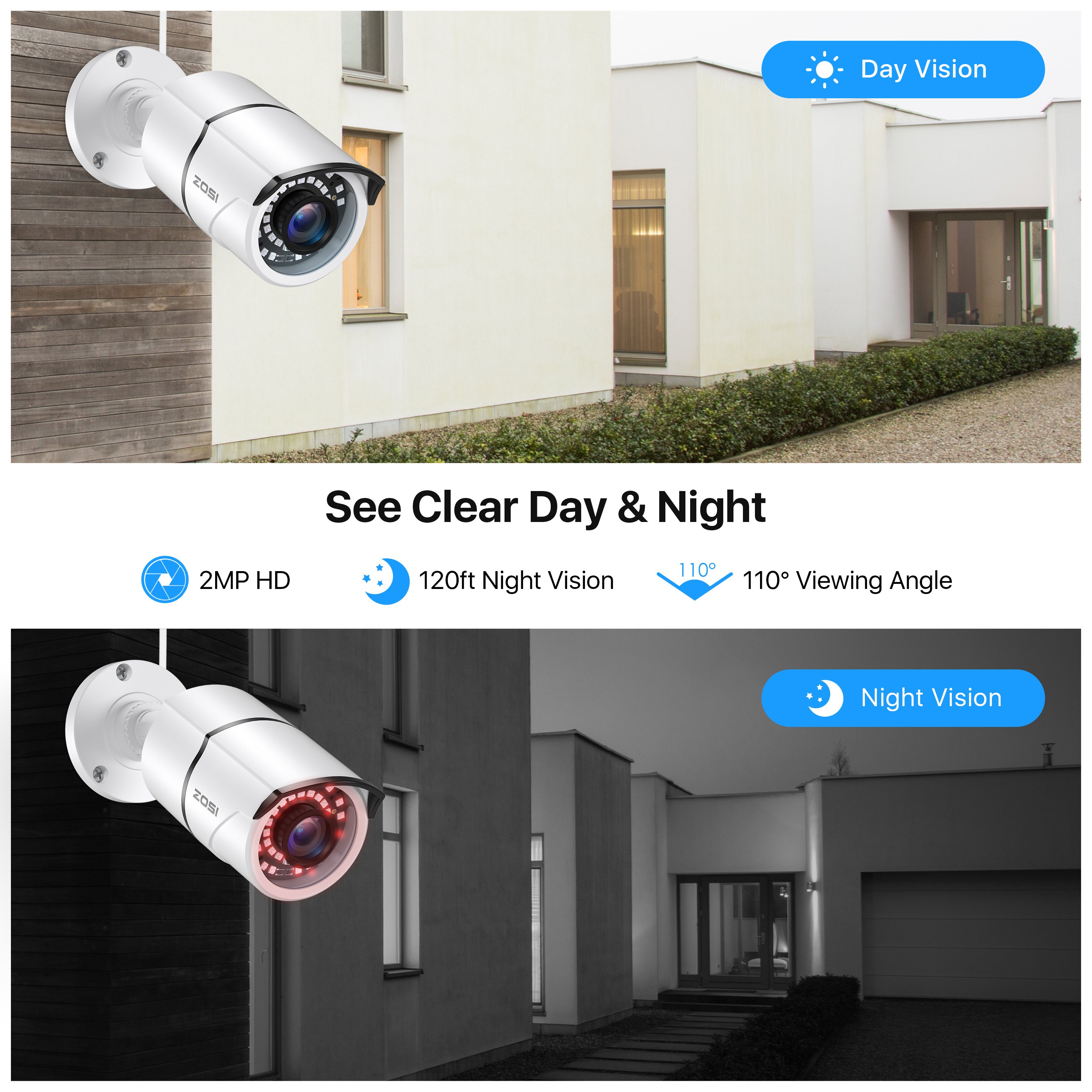 8CH PoE nvr kit video surveillance system human detection outdoor colorful night vision 8 channel 5MP cctv poe camera system
