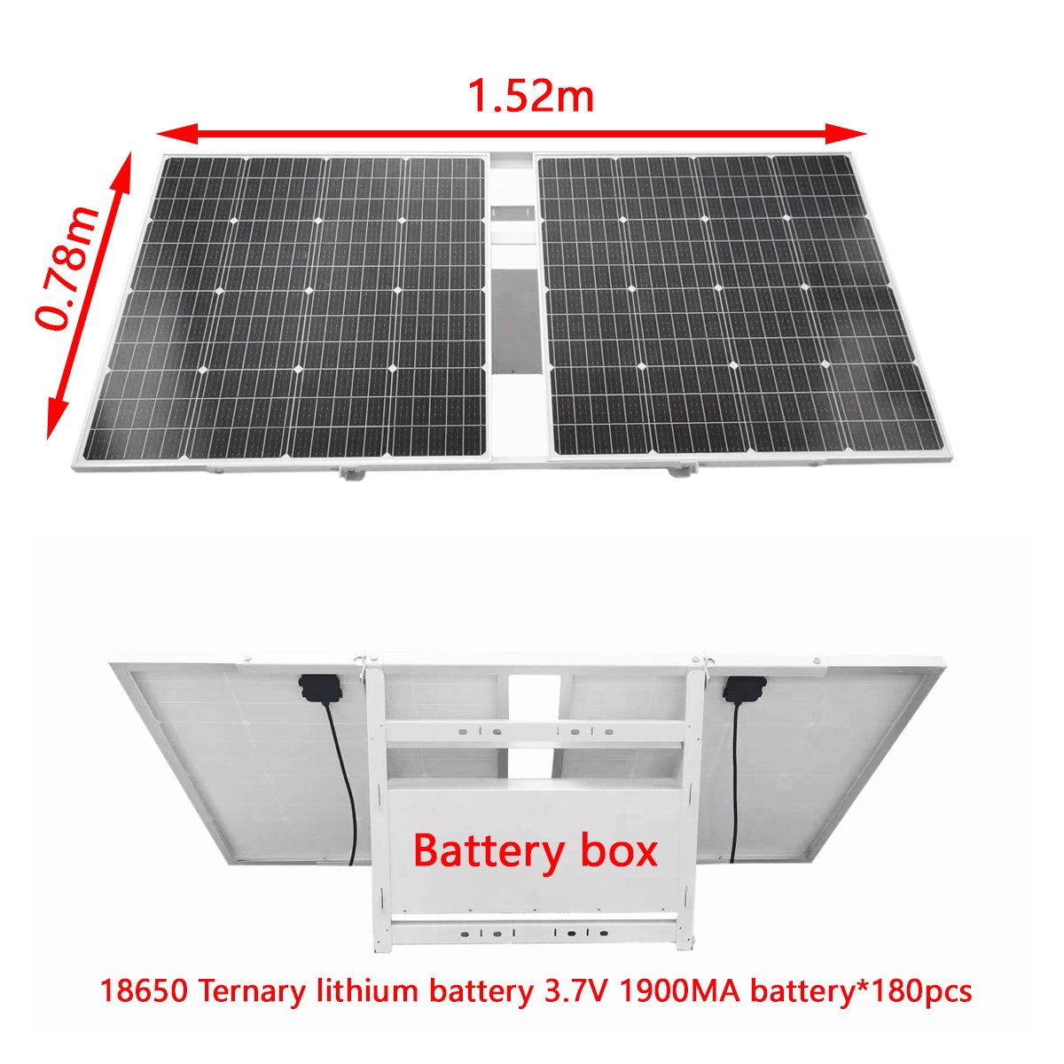 amazing 240W off grid solar panel 120AH new li battery DC12V all in one full solar power kit for 4g wifi ip camera surveillance