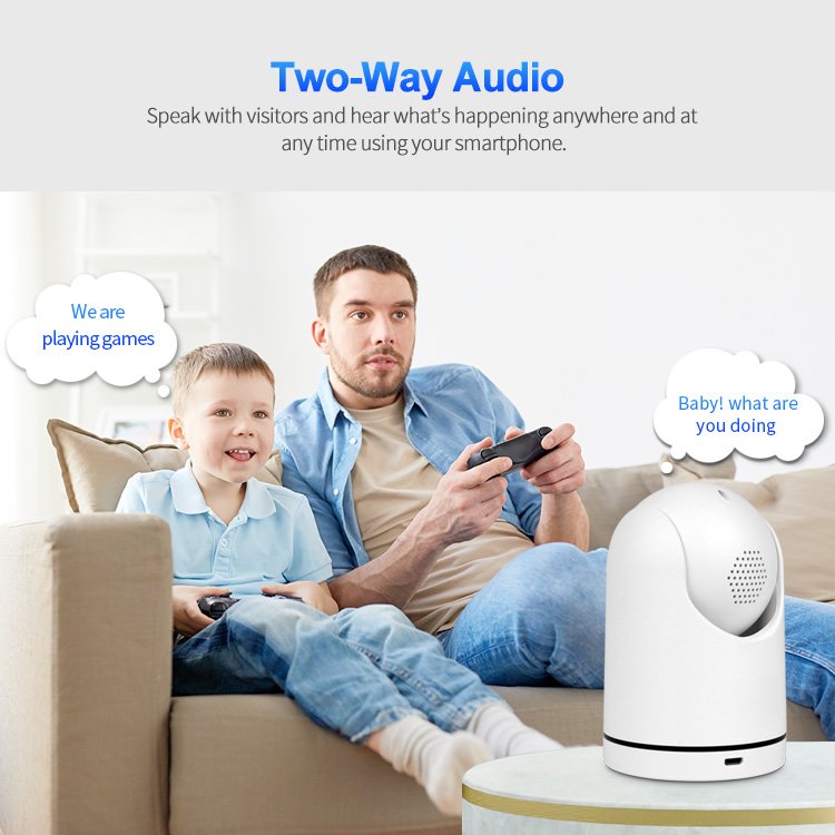 2024 SriHome 1080P Indoor IP Camera Night Vision Wifi Cctv Camera Surveillance System Home Indoor Camera