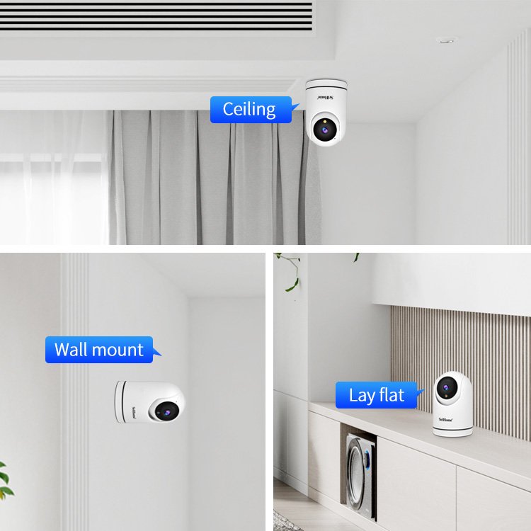 2024 SriHome 1080P Indoor IP Camera Night Vision Wifi Cctv Camera Surveillance System Home Indoor Camera