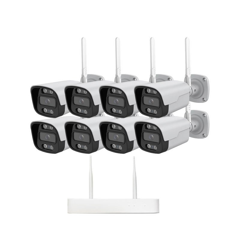 Xcreation security camera surveillance system 8 cameras kit 5MP Bullet 4/8/10CH Eseecloud OEM cctv security cameras wifi NVR