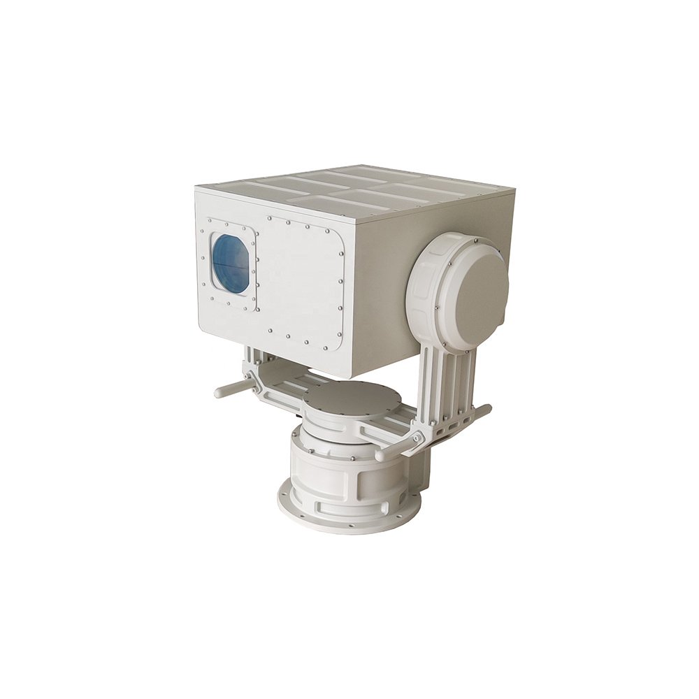 30KM Perimeter Surveillance Long Distance Outdoor Monitoring Thermal Imaging Night Vision PTZ Infrared UAV Auto Tracking Camera