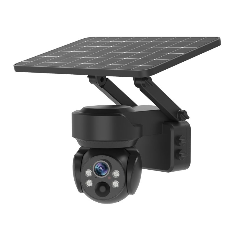 Zhongshan Hot Sale PTZ 180° Wireless Outdoor Floodlight Camera Solar CCTV System 4G Wifi Network Security Camera