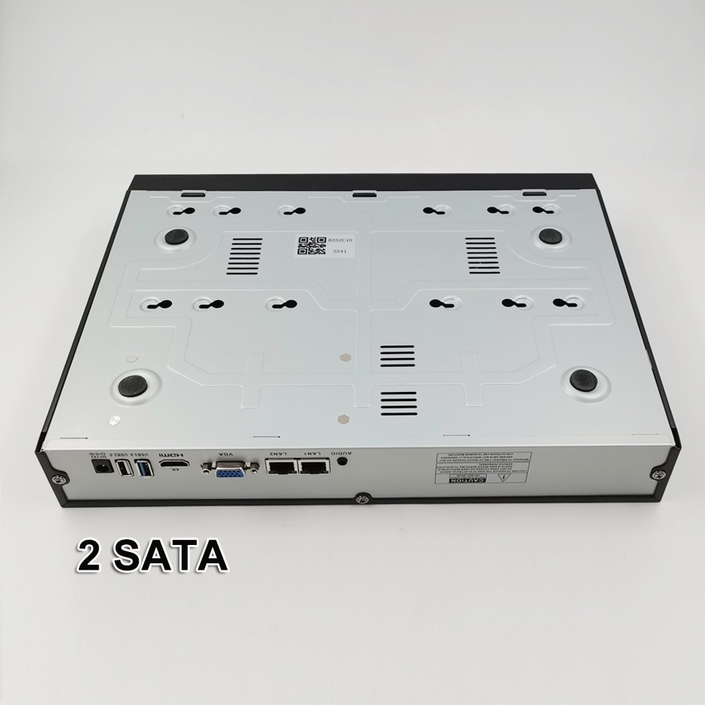 Seetong 8MP 36CH NVR 2 SATA Motion Detection vehicle Detection Multi Protocol Network Video Recorder Surveillance System
