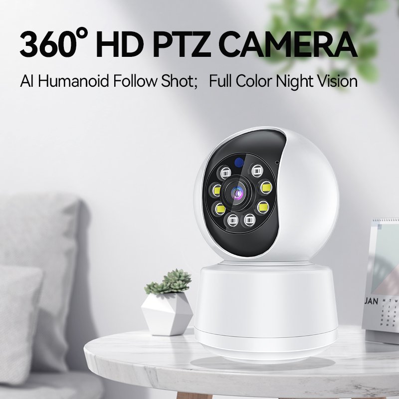 1920*1080 Hidden Camera Security HD Icsee Home Surveillance Camera System Wireless 2MP Night Vision Mini PTZ CCTV Camera System