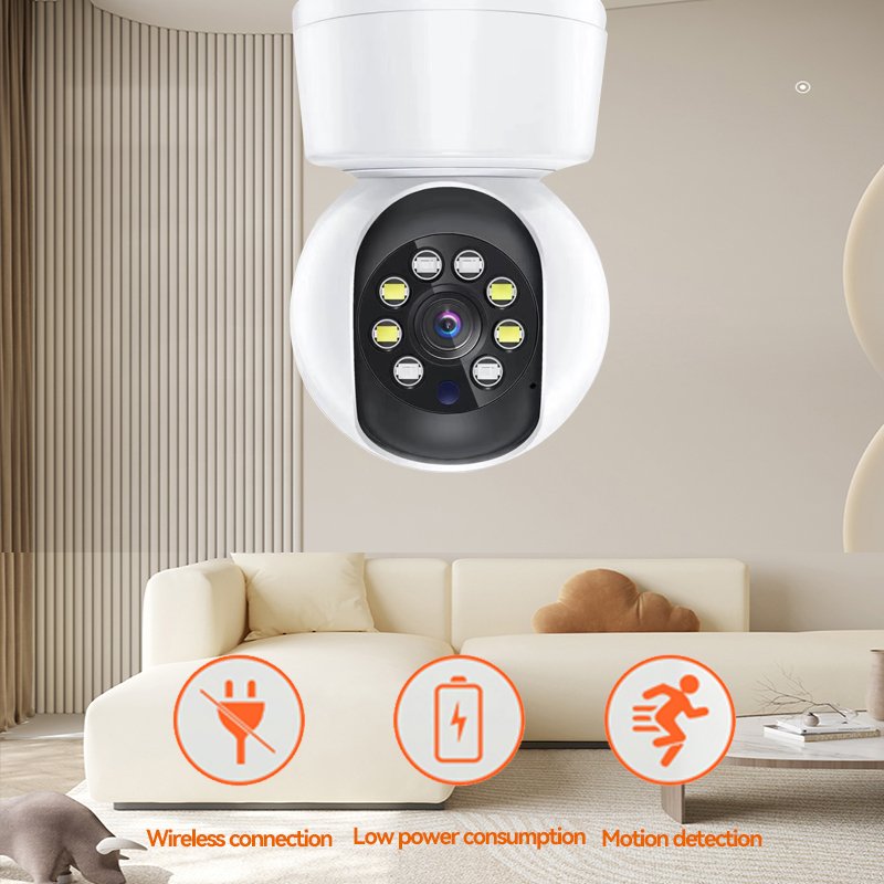 1920*1080 Hidden Camera Security HD Icsee Home Surveillance Camera System Wireless 2MP Night Vision Mini PTZ CCTV Camera System
