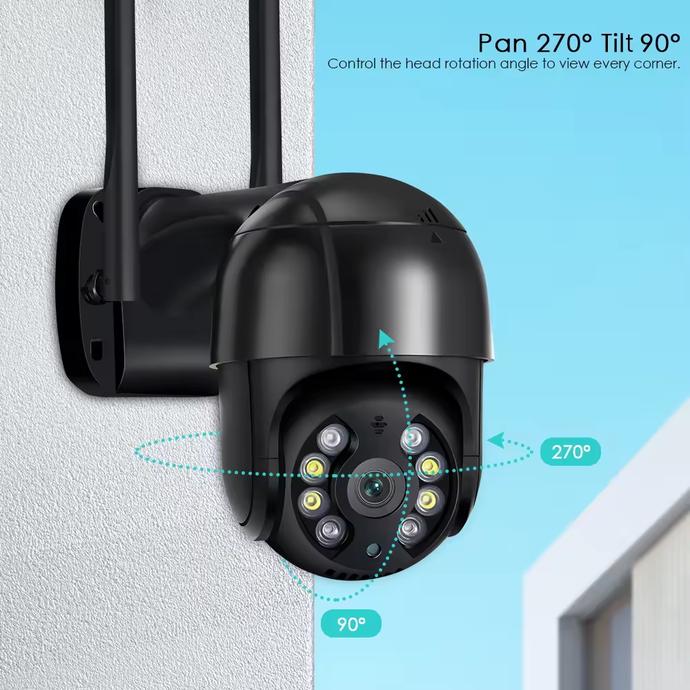 WIFI icsee 2 million surveillance cameras PTZ camera 5 million HD night vision wireless network remote dome 8 million monitors
