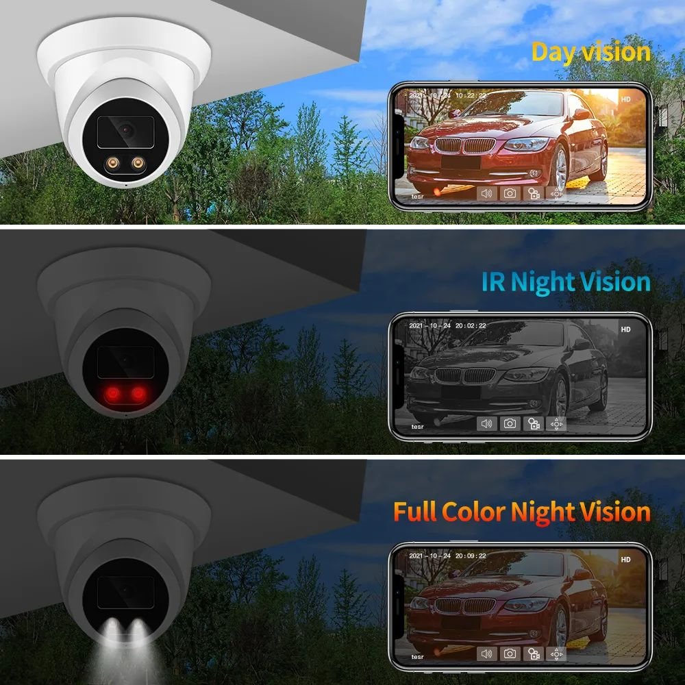 Xmeye 8mp 4mp Auto Tracking 16CH POE ip Camera kit 4k ICsee 16ch Nvr Poe Surveillance H.265 CCTV Security camera system kit