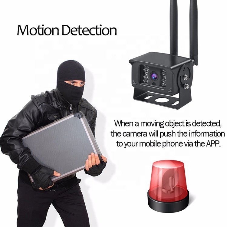 4G Sim Card Vehicles Wireless Camera Security Systems 2.4G Transmit Digital Monitor Surveillance Vehicle Camera For Trucks