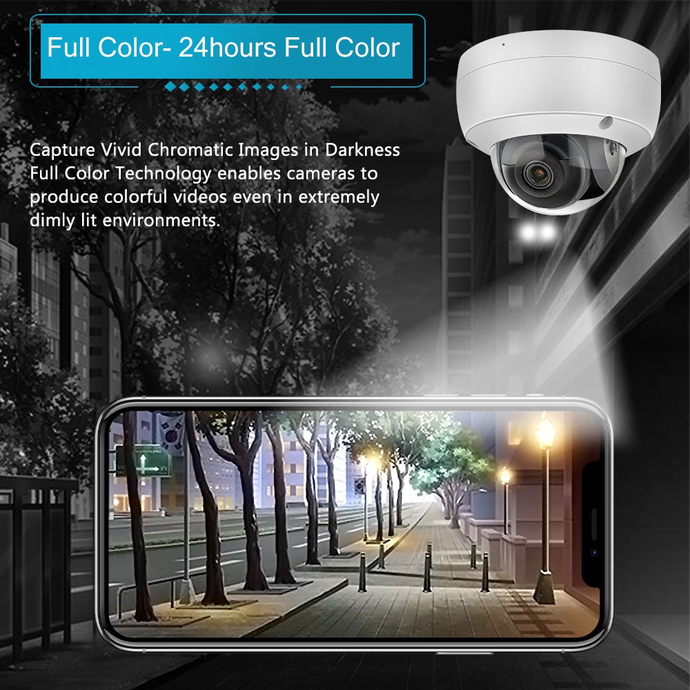 DS-2CD2147G2-S Original HIK English Version deep learning 4 MP ColorVu Fixed DS-2CD2147G2-SU dome colorvu camera