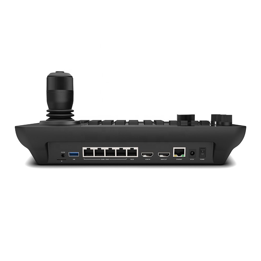 Android system with LCD display surveillance HD 4K NDI camera keyboard Video Conference system IP PTZ joysticks controllers