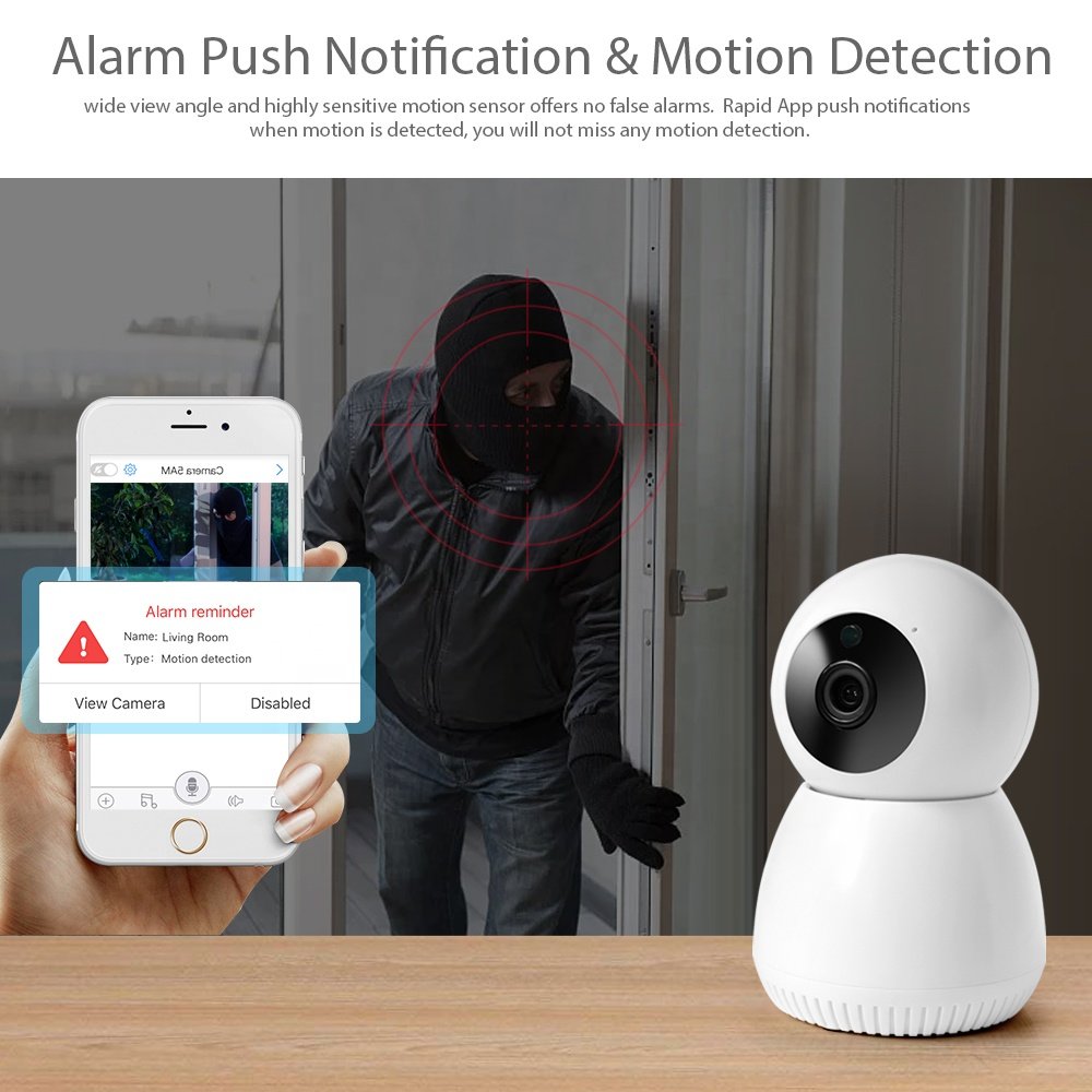 smart home cctv camera surveillance camera wifi wireless network security system night vision camara de seguridad