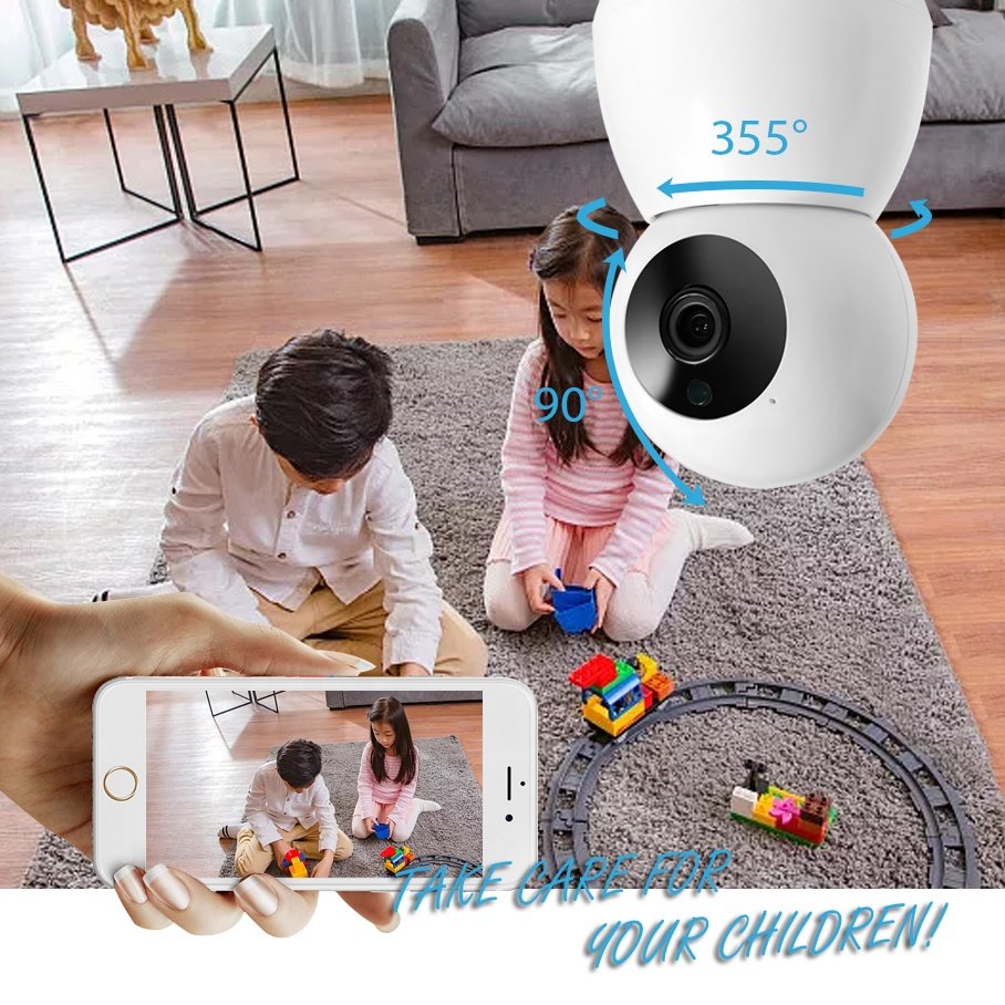 smart home cctv camera surveillance camera wifi wireless network security system night vision camara de seguridad