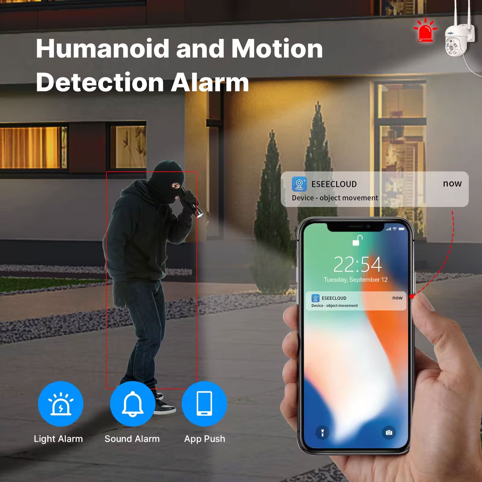 AI-Powered Wireless CCTV Kit 5MP Cameras 4CH NVR System for Large-Scale Business Security Solutions