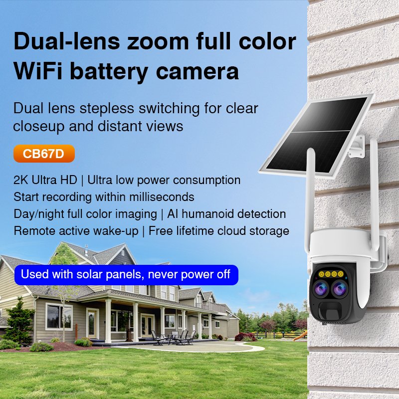 Smart Life App 4mp Wifi Surveillance Motion 4g Sim Card Solar Powered Support Night Ip Cctv Dome Wireless Camera Security System