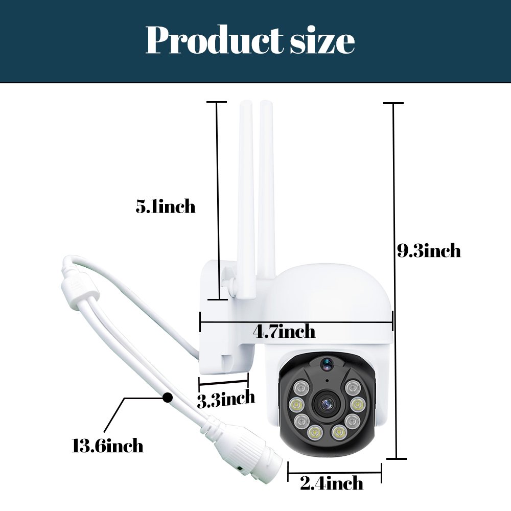 WESECUU Cctv Manufacturer Video Recorder Home Security Camera System Wireless Cctv Camera Eseecloud Wifi Security Camera Memory Card