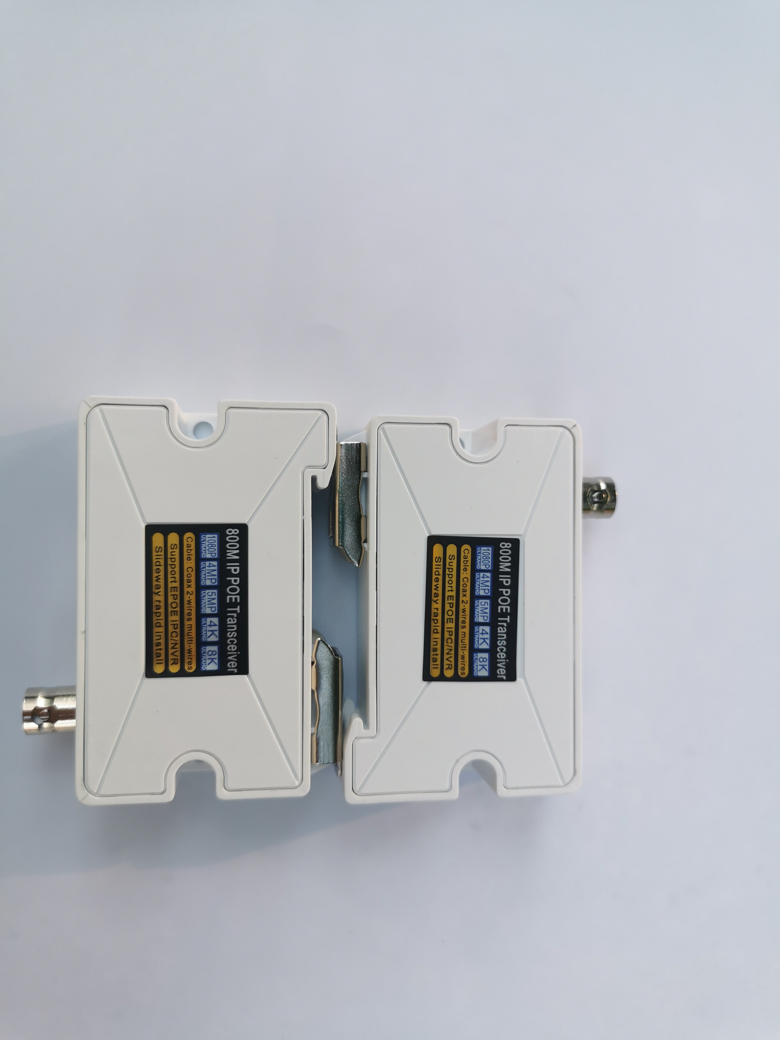 IP over Coax Extender EOC Converter Ethernet over Coax transmission 800meter for CCTV Security camera