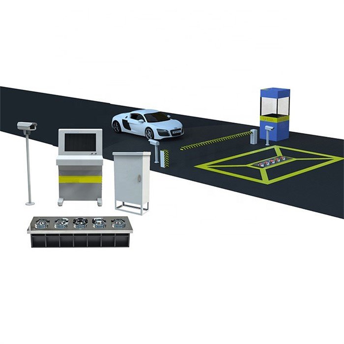 Airport Commercial Under Vehicle Inspection System Car Security Surveillance Checking Scanner with Camera