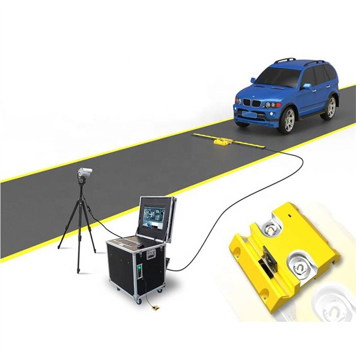 Airport Commercial Under Vehicle Inspection System Car Security Surveillance Checking Scanner with Camera