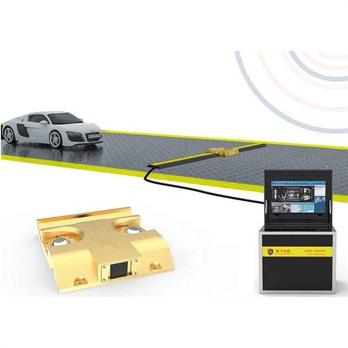 Airport Commercial Under Vehicle Inspection System Car Security Surveillance Checking Scanner with Camera