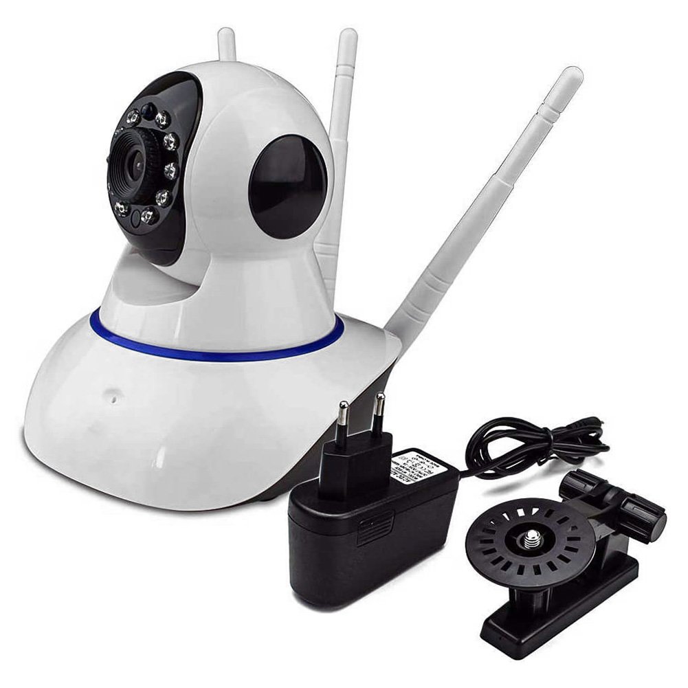 Home Security 1080P V380 IP CCTV Camera Robot Babyphone Monitor Baby Room Camera De Surveillance 3 Antennas