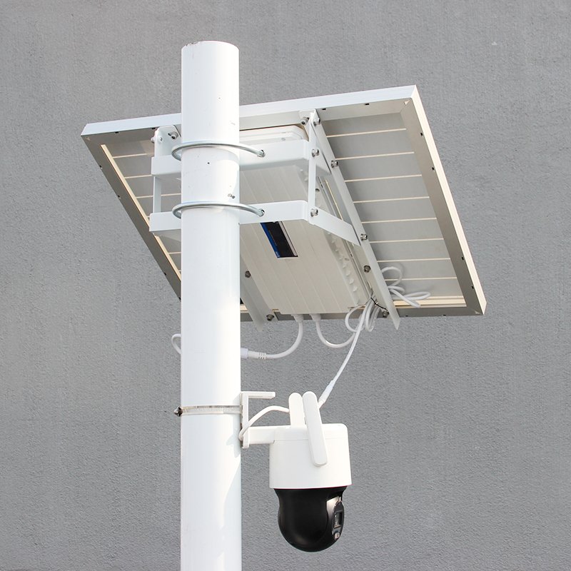 Smart Solar Power System For CCTV 60W 80W 100W Photovoltaic Systems With Lithium Battery Compete Power Kit Solar